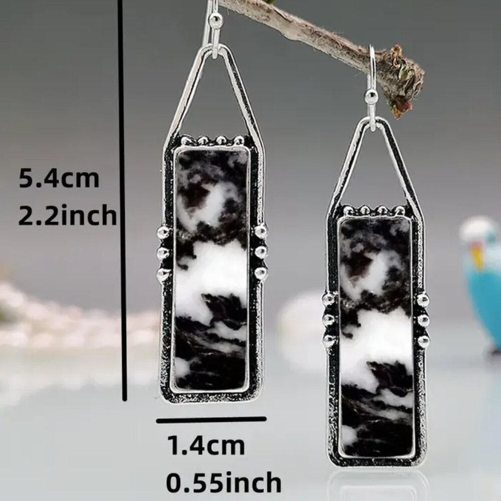 🌺 🌺 🌺 Exquisite Vintage Style  Earrings Bohemian - Picture 2 of 4